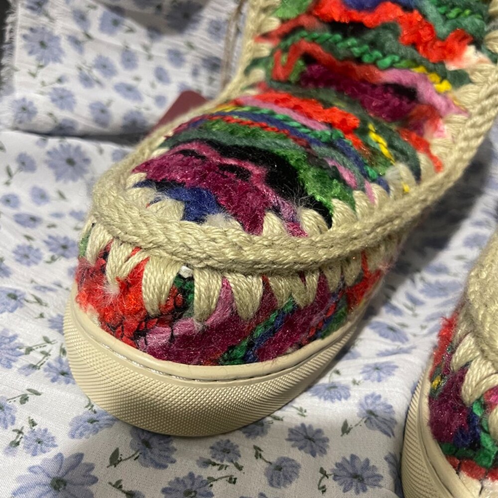 Mou Ethnic Snow Boots - Picture 3 of 7